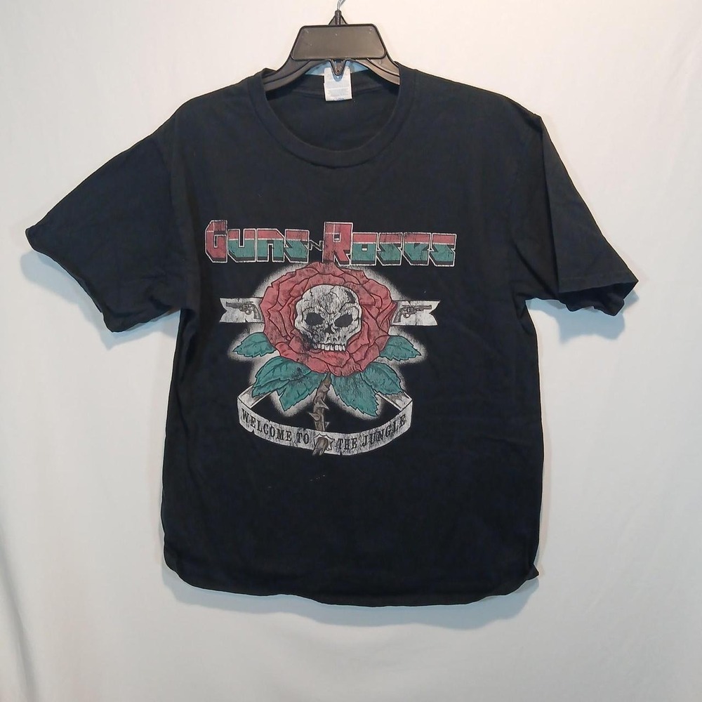 Guns N Roses 1984 design t-shirt distressed rock grunge metal alternative 80s